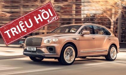 Triệu hồi Bentley Bentayga PHEV vì quá nhiệt khi sạc