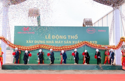 Nhà máy pin BYD chính thức được khởi công tại Huế