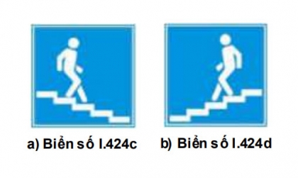 Nhóm biển chỉ dẫn: Biển số I.424 (c,d) có ý nghĩa gì?