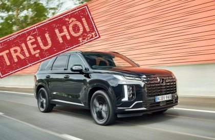 Hyundai triệu hồi hơn 612.500 xe Palisade do lỗi túi khí rèm