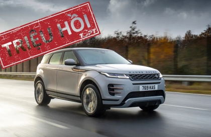 Triệu hồi Range Rover Evoque trên toàn cầu do lỗi túi khí