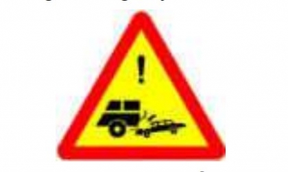 Nhóm biển báo nguy hiểm và cảnh báo: Biển số W.244 có ý nghĩa gì?