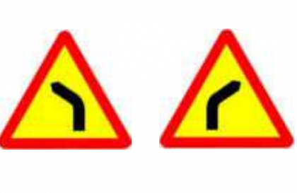 Nhóm biển báo nguy hiểm và cảnh báo: Biển số W.201 có ý nghĩa gì?