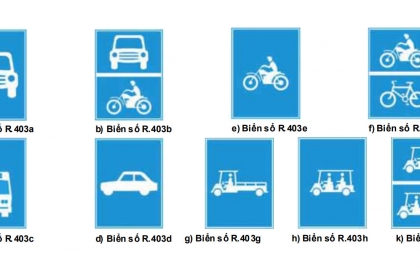 Nhóm biển hiệu lệnh: Biển số R.403 có ý nghĩa gì?