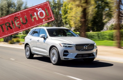 Triệu hồi Volvo EX30 vì lỗi pin cao áp, hàng loạt mẫu SUV vì lỗi camera lùi