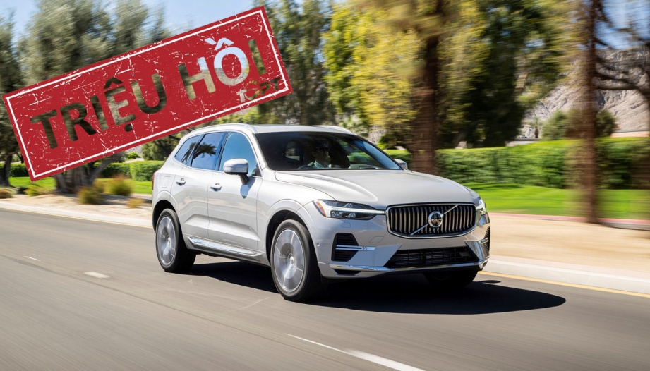 Triệu hồi Volvo EX30 vì lỗi pin cao áp, hàng loạt mẫu SUV vì lỗi camera lùi