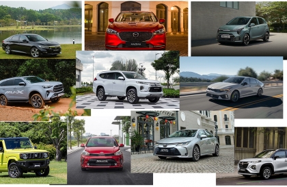 Thị trường ô tô Việt Nam: Top 10 mẫu xe bán ít nhất năm 2025