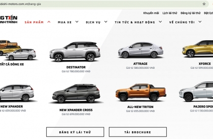 Mitsubishi Motor Việt Nam âm thầm gạch tên Outlander khỏi danh mục sản phẩm