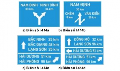 Nhóm biển chỉ dẫn: Biển số I.414 có ý nghĩa gì?