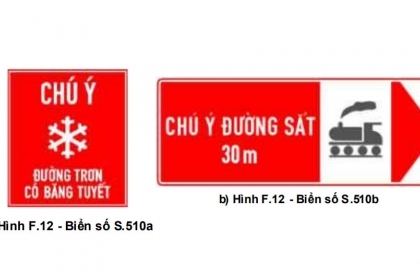 Nhóm biển phụ: Biển số S.510 có ý nghĩa gì?