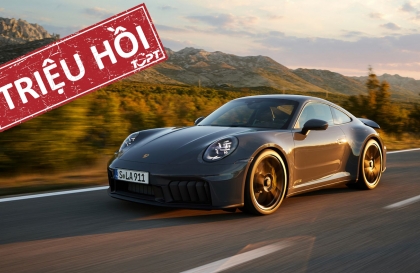 Triệu hồi Porsche 911, Taycan vì lỗi camera lùi