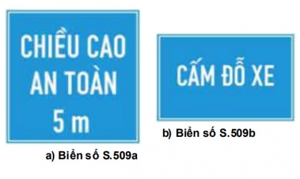 Nhóm biển phụ: Biển số S.509 có ý nghĩa gì?