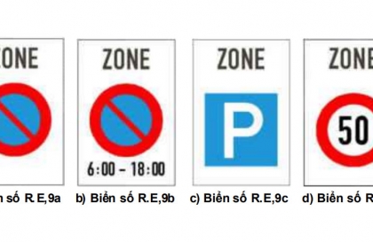 Nhóm biển hiệu lệnh: Biển hiệu lệnh có tác dụng trong khu vực có ý nghĩa gì?