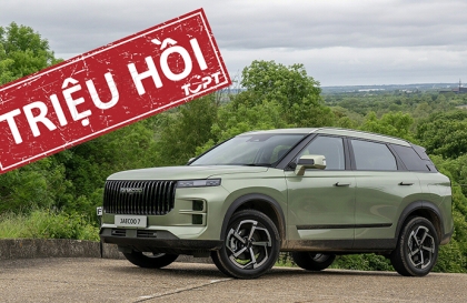 Triệu hồi Jaecoo J7 vì nguy cơ chết máy đột ngột