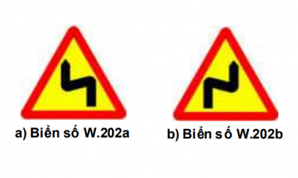 Nhóm biển báo nguy hiểm và cảnh báo: Biển số W.202 có ý nghĩa gì?