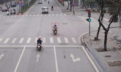 Danh sách 63 trường hợp vượt đèn đỏ bị camera AI phát hiện trong ngày 19/1/2026 tại nội đô Hà Nội