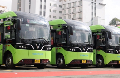 Thêm 9 tuyến xe buýt với 169 xe chuyển đổi xanh tại Tp Hồ Chí Minh