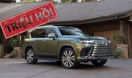 Triệu hồi Lexus LX vì nguy cơ lỗi hộp số