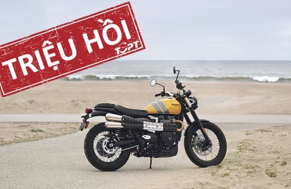 Thế giới 2 bánh: Triumph triệu hồi hàng loạt mẫu xe vì nguy cơ cháy hệ thống điện 