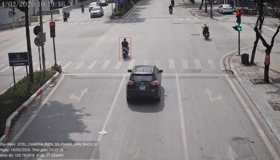 Các trường hợp vượt đèn đỏ và quá tốc độ bị camera AI phát hiện trong ngày 15/2/2026 tại nội đô Hà Nội và cao tốc Nội Bài - Lào Cai
