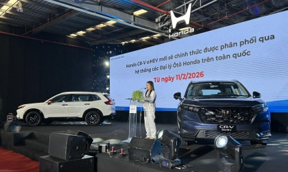 Honda Việt Nam chính thức ra mắt CR-V e:HEV lắp ráp trong nước, giá bán vẫn giữ kín