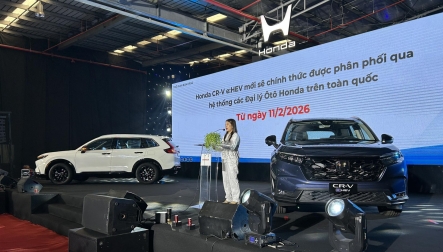 Honda Việt Nam chính thức ra mắt CR-V e:HEV lắp ráp trong nước, giá bán vẫn giữ kín