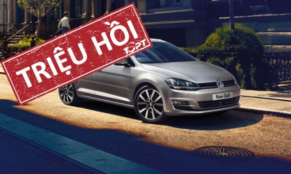 Triệu hồi Volkswagen Golf, Passat tại Việt Nam vì lỗi túi khí