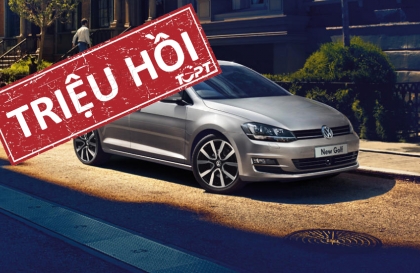 Triệu hồi Volkswagen Golf, Passat tại Việt Nam vì lỗi túi khí