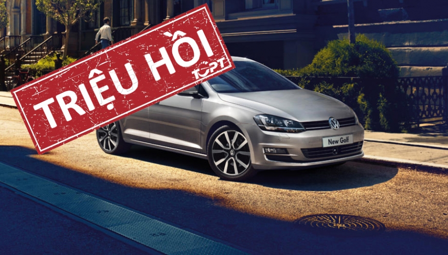 Triệu hồi Volkswagen Golf, Passat tại Việt Nam vì lỗi túi khí
