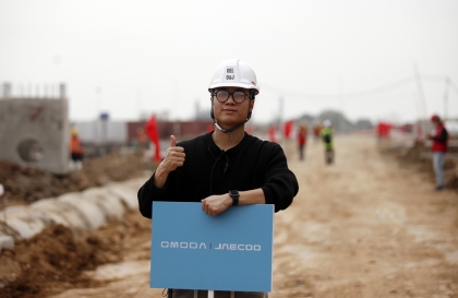 Liên doanh Geleximco - Omoda & Jaecoo Việt Nam hé lộ hình ảnh đầu tiên về công trình xây dựng nhà máy tại Việt Nam