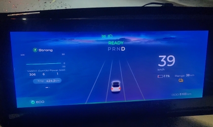 Có bác nào đi xe Wuling Bingo bị ỳ khi pin dưới 17% không?