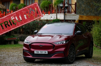 Ford Việt Nam triệu hồi bổ sung hàng loạt xe Mustang Mach-e do lỗi đèn LED