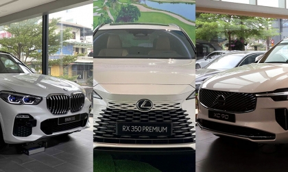 SUV hạng sang cỡ trung: Volvo XC90 sẽ cạnh tranh thế nào với BMW X5 và Lexus RX350h?