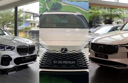 SUV hạng sang cỡ trung: Volvo XC90 sẽ cạnh tranh thế nào với BMW X5 và Lexus RX350h?