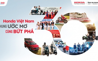 Kỉ niệm 30 năm ngày thành lập: Tổng Giám đốc Honda Việt Nam - 