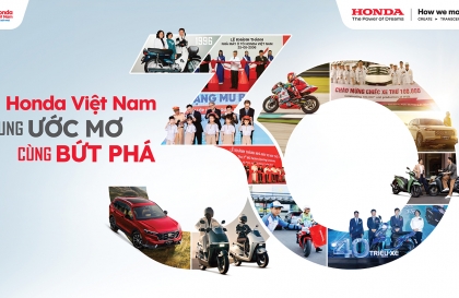 Kỉ niệm 30 năm ngày thành lập: Tổng Giám đốc Honda Việt Nam - 