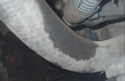 Sao chỗ khoang máy xe Toyota Corolla Altis bị ẩm thể ạ?