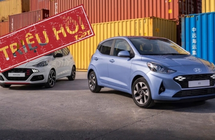 Triệu hồi Hyundai i10 do lỗi bơm nhiên liệu