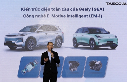 Geely ra mắt xe điện đô thị EX2 và mẫu PHEV EX5 EM-i tại Việt Nam