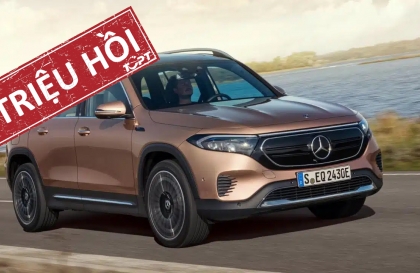 Triệu hồi Mercedes-Benz EQB và EQA vì lỗi pin cao áp dẫn đến nguy cơ hỏa hoạn