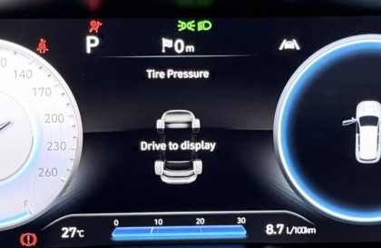 Đồng hồ xe Hyundai Santa Fe báo lỗi này là sao?