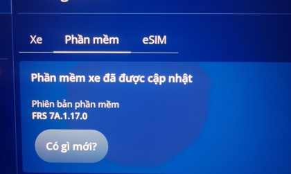 Phiên bản mới nhất cho VF7 quá hao pin, có ai bị như mình không?