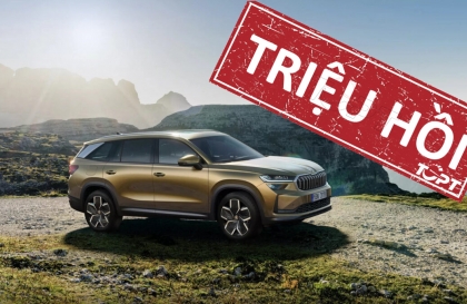 Skoda triệu hồi gần 50.000 chiếc Kodiaq vì hệ thống túi khí bên hông