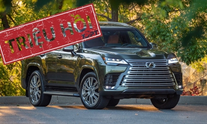 Triệu hồi Lexus LX do túi khí có nguy cơ không bung trong tai nạn