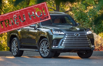 Triệu hồi Lexus LX do túi khí có nguy cơ không bung trong tai nạn
