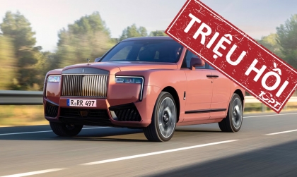 Triệu hồi Rolls-Royce Cullinan liên quan sự an toàn ở hàng ghế sau