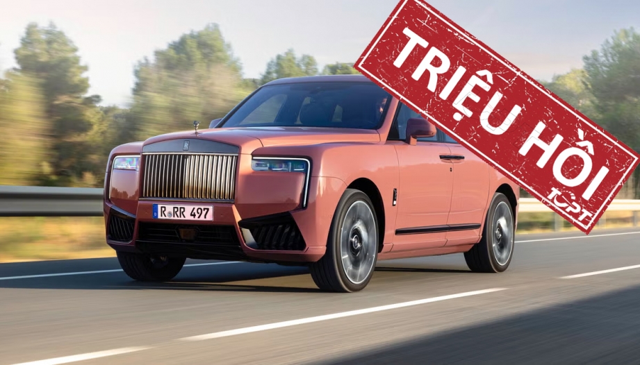 Triệu hồi Rolls-Royce Cullinan liên quan sự an toàn ở hàng ghế sau