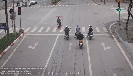 Các trường hợp vượt đèn đỏ và quá tốc độ bị camera AI phát hiện trong ngày 2/3/2026 tại nội đô Hà Nội và cao tốc NB-LC