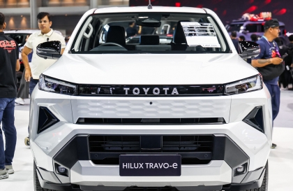 Triển lãm ô tô Bangkok 2026: Toyota Hilux thuần điện