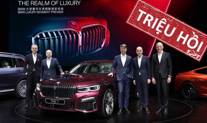 BMW triệu hồi hơn 147.000 xe tại Trung Quốc vì môtơ khởi động